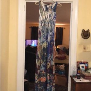 Maxi, multi colored dress